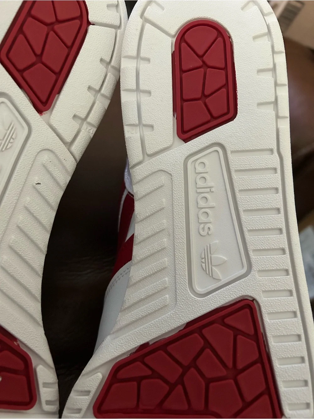 adidas Men’s Rivalry Low Sneakers - White & Red